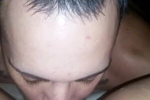 Wife Receives Cum On Chest