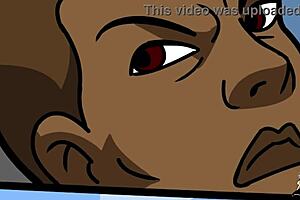 Pawg Stripper's Clothes Ripped In Anime Hentai Trouble