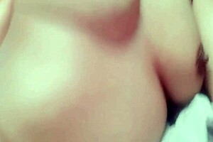 Titty fucked Latina stepmom appears to deep throat and swallow cock on homemade amateur porn video