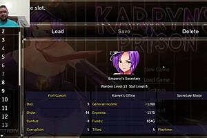 Karryn's Prison Cap2 Detailed Milf Kissing Big Cock Hardcore Scene