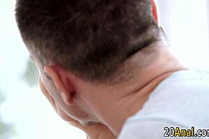 Wow, that natural brunette babe gets her ass fucked hard!