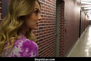 Stepsiblings Share Bed With Kyler Quinn And Nicky Rebel