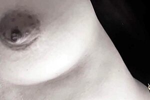 My stepdaughter Andressa Castro takes hot siririca!