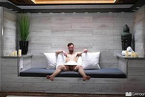 gayroom jax atwell משתולל עם אנאל בסאונה לוהטת זיין