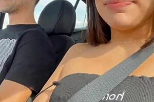 melina khalifa with friend in intimate moment