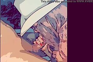 tasty texas milf sucking big cock dry in orgasmic oral