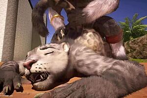 what's hotter than wild furry hentai with deep anal action?