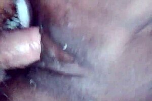 Bold Black Whore Displays Tight Pussy in Intense Hardcore Action