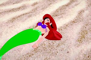 i found ariel on beach pov, lil 18+ mermaid, oops