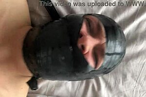 Touchedfetish - BDSM Slave Tape Gagged Loud Moaning Orgasm Homemade Amateur Bondage Submissive Wife Facefuck!