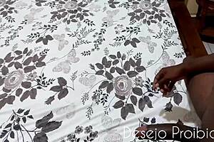 Crossdressing teen slut enjoys intense anal with a delicious travesti at work.