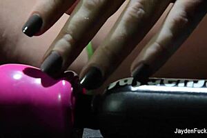 jayden jaymes gets spooky solo fun