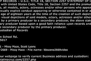 Licensed To Blow - Missy Maze Kinky Teen 18+ Starving Big Sausage