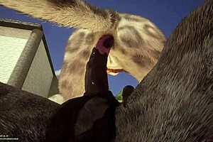 what's hotter than wild furry hentai with deep anal action?