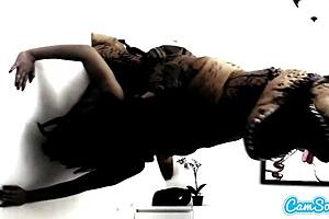 Lesbian latina step sister gets fucked by teen 18+ loving trex on her dorm room 😘