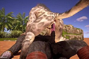 what's hotter than wild furry hentai with deep anal action?