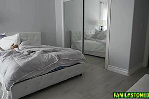 Stepsisters fucking stepdad deepthroat style to show they're good