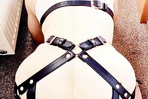 Hekate rides her big ass with dildo