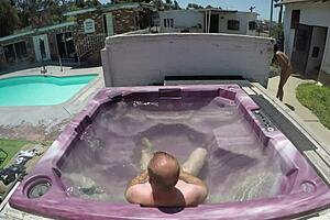 dayanara hot tub pov