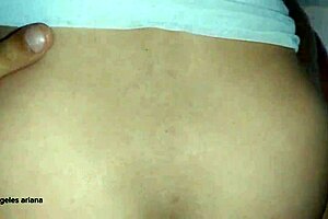 Wow, this latina rides that monster cock roughly, bouncing her ass and loving foot play!