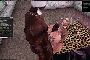 addicted to bbcs, mr big pounds my blonde ass with monster cock creampie