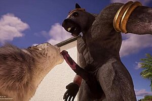 what's hotter than wild furry hentai with deep anal action?