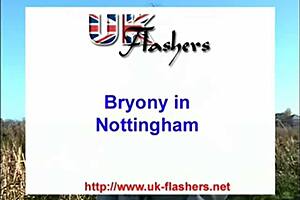 Tied Down Lassie in Outdoor Bondage Adventure