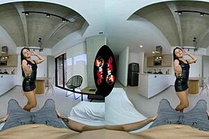 Tiny latina petite body fucked in POV VR