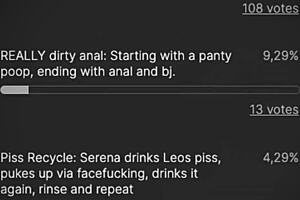 He worships his wife's feet while they explore anal fisting