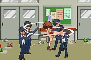 School Dot Fight Full Gallery Rough Anime Lesbian Hentai Cartoon Game