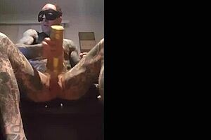 i was fucking my fleshlight so hard, cum everywhere on tat jack hot