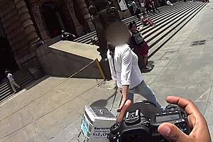 Curvy BBW Mica Meets Two Hung Guys on Her Trip