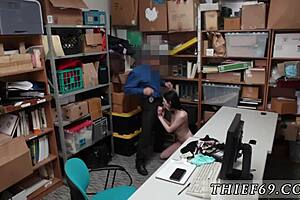 police and fake cop dominate petite emo teen in outdoor threesome first time