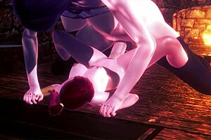 Raiden Shogun Fucks Pyra Hard!