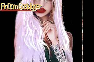 Blonde goddess mistress dominates with big tits dance