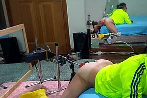 Man, I can’t even... this Asian assplay machine got me goin crazy!