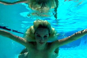 Liz Ashley Gets Naked at the Pool & Spa!