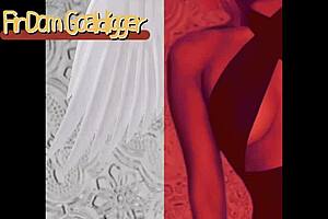 Blonde goddess mistress dominates with big tits dance