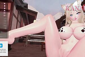 i get so wet in this skimpy cow bikini posing for your cock to fuck me hard