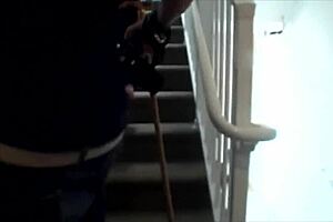 A white woman and black man fuck as an army man show off his monster cock for anal sex