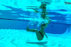 Liz Ashley Gets Naked at the Pool & Spa!