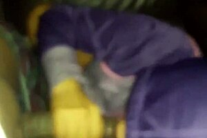 Nasty thot getting face fucked?