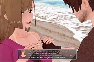 Donna gets double fingered in Harem RPG 😍💦