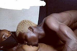 we're licking and fucking muscular neighbor bodybuilder