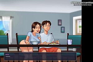 Waking Stepsister for Deepthroat and Creampie