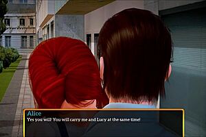 Episode 308 Of My New Family Cartoon Series Featuring Amateur Teen Redhead