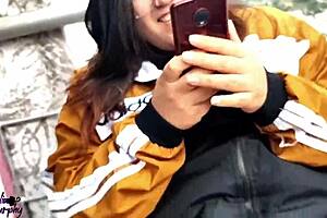 Nosy Neighbors Fucking My Stepbrother On The Balcony!