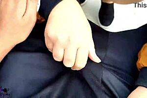 Nosy Neighbors Fucking My Stepbrother On The Balcony!