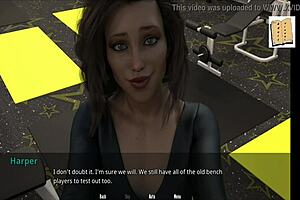 Blonde and Brunette MILF in 3D Anime Cartoon with Big Ass and Tits.