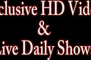 Blonde Siri with huge natural tits masturbates alone with toys while baking brownies